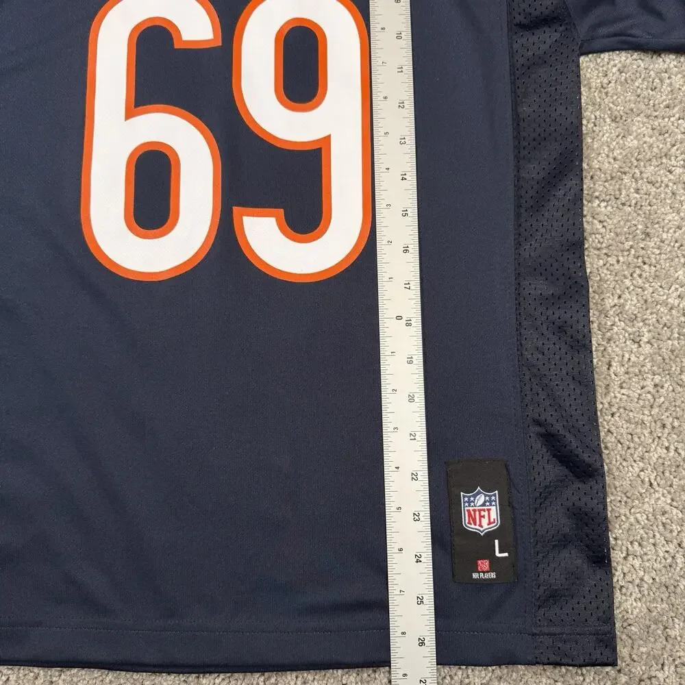 Jared Allen #69 NFL Chicago Bears Home Navy Player Jersey Youth L